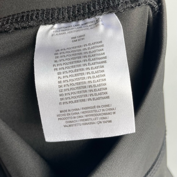 San Francisco 49ers Women’s Calf Logo Black Leggings - Picture 2 of 13